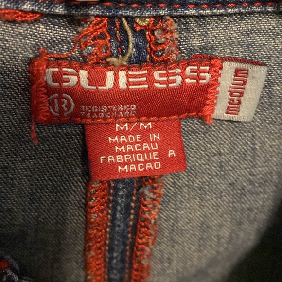 GUESS denim shirt dress M - Picture 2 of 6